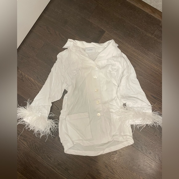 Sleeper Party Pyjama with feathers size xs - Picture 3 of 4